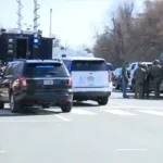 Active Police Scene at CIA HQ